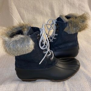 Sperry Top-Sider Whitewater Duck Boots Faux Fur